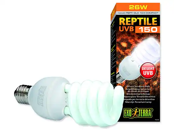 Vysoce Kvalitní Žárovka EXO TERRA reptile UVB150 25W