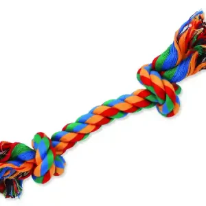 Výhodná Nabídka Uzel DOG FANTASY bavlněný barevný 2 knoty 20 cm