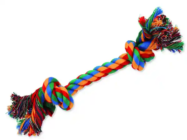 Uzel DOG FANTASY bavlněný barevný 2 knoty 25 cm Akční Cena