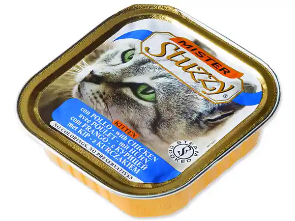 Vanička MISTER STUZZY Kitten kuřecí 100g Jen Po Omezenou Doba