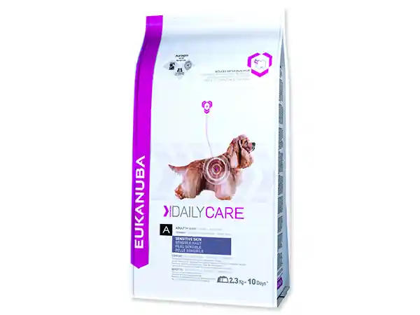 Nejprodávanější EUKANUBA Daily Care Sensitive Skin 2,3kg