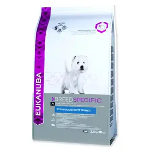 Přímo Od Výrobce EUKANUBA West Highland a White Terrier 2,5kg