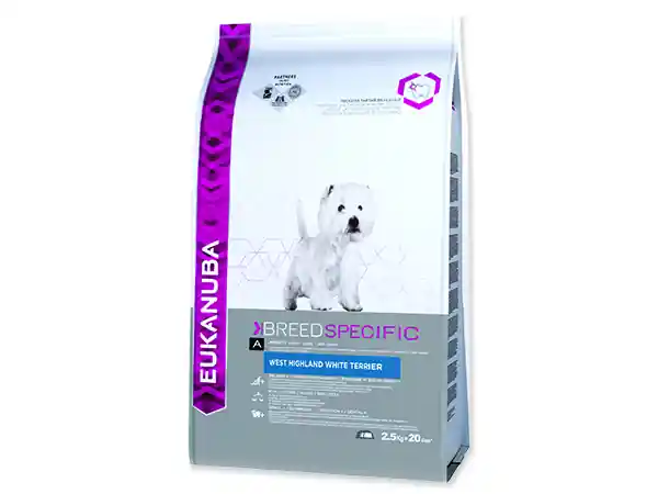 Přímo Od Výrobce EUKANUBA West Highland a White Terrier 2,5kg