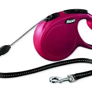 Bezpečná Platba Vodítko FLEXI Classic new lanko červené M - 8 m