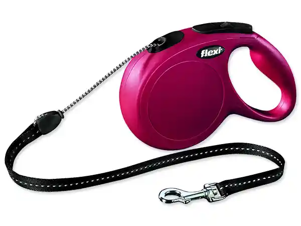 Bezpečná Platba Vodítko FLEXI Classic new lanko červené M - 8 m