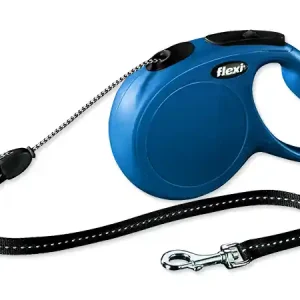 Akce Vodítko FLEXI Classic new lanko modré M - 8 m