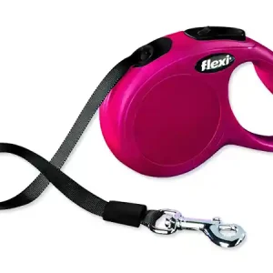Bezpečná Platba Vodítko FLEXI Classic new páska červené XS