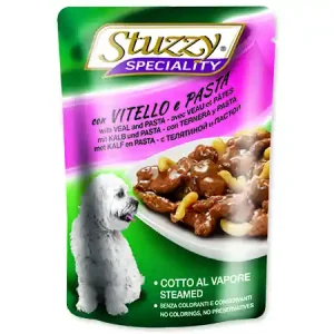 Kapsička STUZZY Dog Speciality telecí + těstoviny 100g Akční Cena