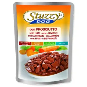 Sleva Kapsička STUZZY Dog šunka 100g