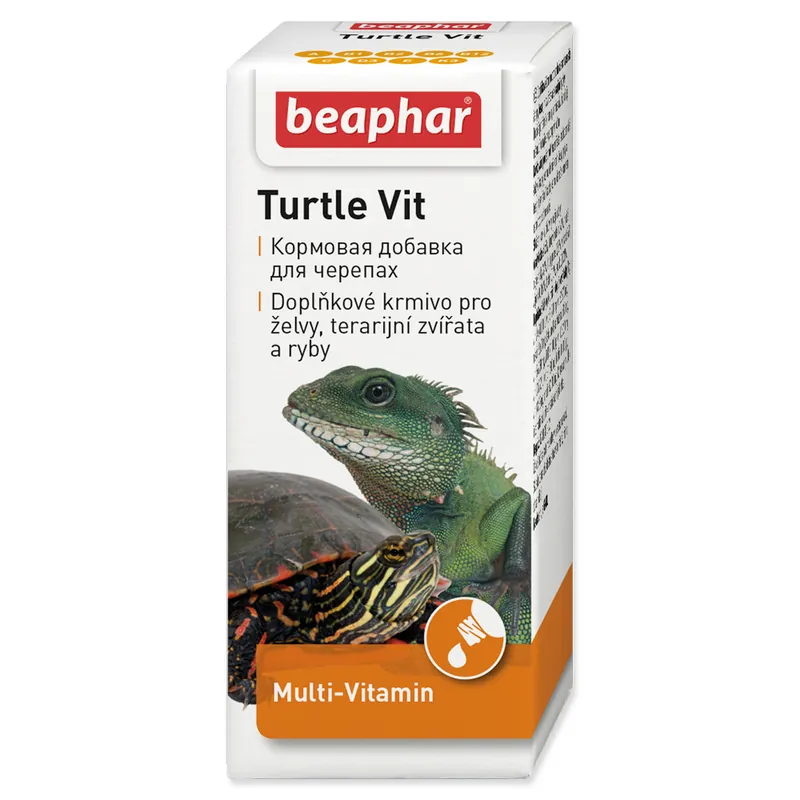 Kapky BEAPHAR Turtle Vit multivitamínové 20ml Poslední Šance