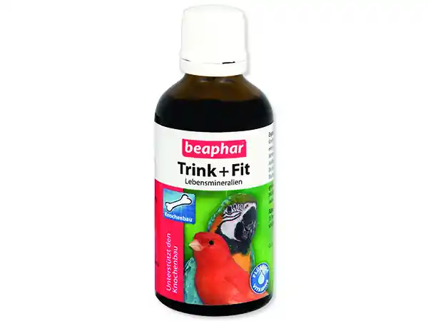 Kapky BEAPHAR Bird Trink Fit vitamínové 50ml Rychlé Dodání