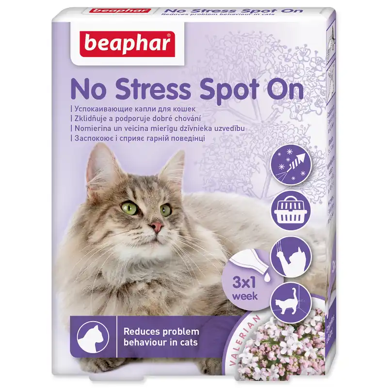 BEAPHAR No Stress Spot On pro kočky 1,2ml Značkový