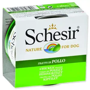 Konzerva SCHESIR Dog kuřecí v želé 150g Levný