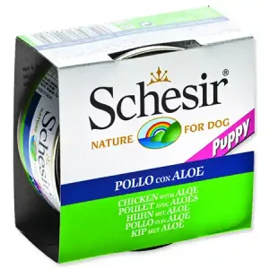 Nejlepší Volba Konzerva SCHESIR Puppy kuřecí + aloe 150g