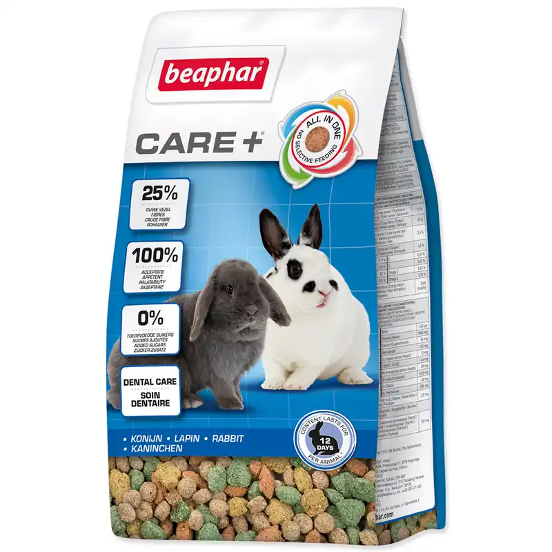 Oblíbený BEAPHAR CARE+ králík 1,5kg