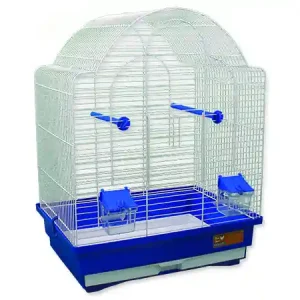Klec BIRD JEWEL K9 bílá + modrá Poslední Šance