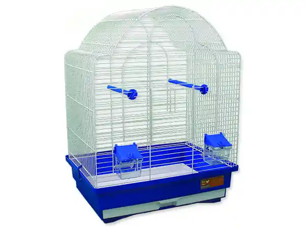 Klec BIRD JEWEL K9 bílá + modrá Poslední Šance