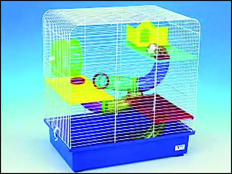 Nakupujte Hned Klec SMALL ANIMALS CH5 bílá + modrá