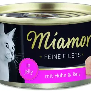 Poslední Šance Konzerva MIAMOR Feine Filets kuře + rýže v želé 100g