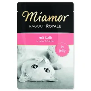 Kapsička MIAMOR Ragout Royale telecí v želé 100g Novinka