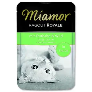 Nová Kolekce Kapsička MIAMOR Ragout Royale krocan + zvěřina ve šťávě 100g