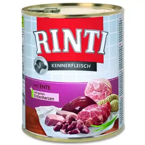 Časově Omezené Konzerva RINTI Kennerfleisch kachní srdce 800g