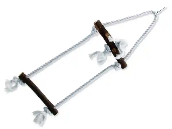 Žebřík BIRD JEWEL provazový + dřevěné příčky 50 cm Levný