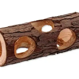 Úkryt SMALL ANIMALS kmen stromu dřevěný 5 x 15 cm Výprodej