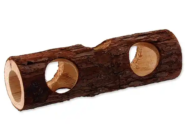 Úkryt SMALL ANIMALS kmen stromu dřevěný 7 x 20 cm Oblíbený