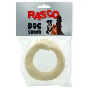 Cenová Bomba Kruh RASCO Dog buvolí bílý 8,9 cm