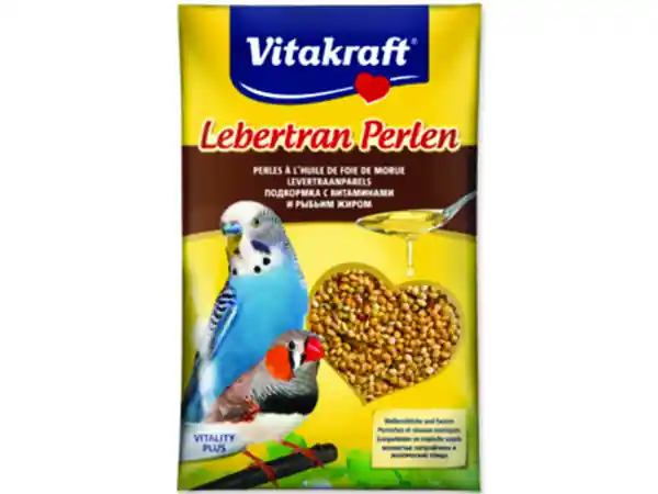 Tovární Cena Lebertran Perls VITAKRAFT Sittich 20g