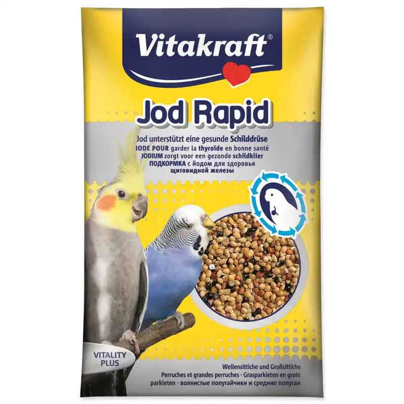 Jod Rapid Perls VITAKRAFT Sittich 20g Originální