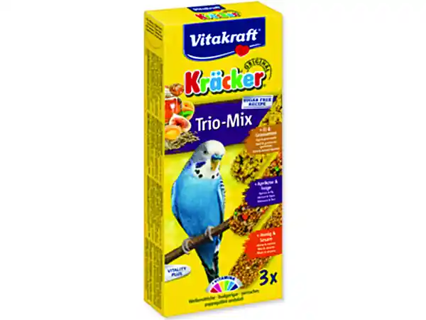 Expresní Doručení Kracker VITAKRAFT Sittich Honey + Egg + Fruit 3ks
