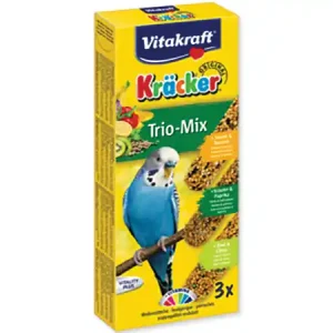 Poslední Šance Vitakraft Kräcker Trio-Mix andulky 3 ks 90g