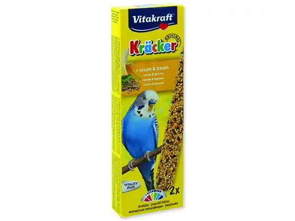 Novinka VITAKRAFT kracker Sittich Banana 2ks