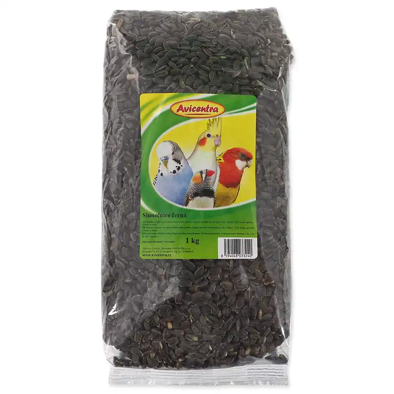 Slunečnice AVICENTRA černá 1kg Akce