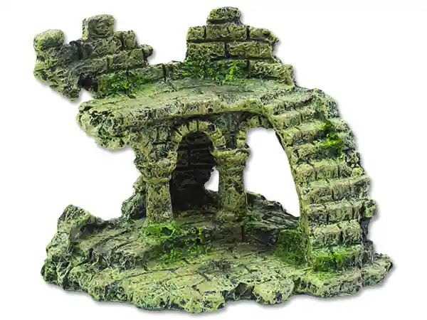 Hit Sezóny Dekorace AQUA EXCELLENT zřícenina hradu 13 cm