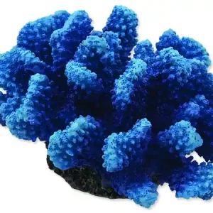Dekorace AQUA EXCELLENT mořský korál modrý Nová Kolekce