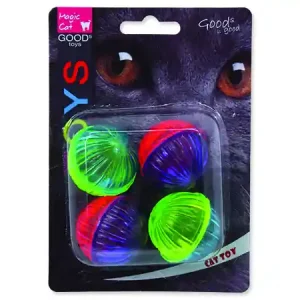 Akční Cena Hračka MAGIC CAT míček lesklý plastový chrastící 3,75 cm 4ks