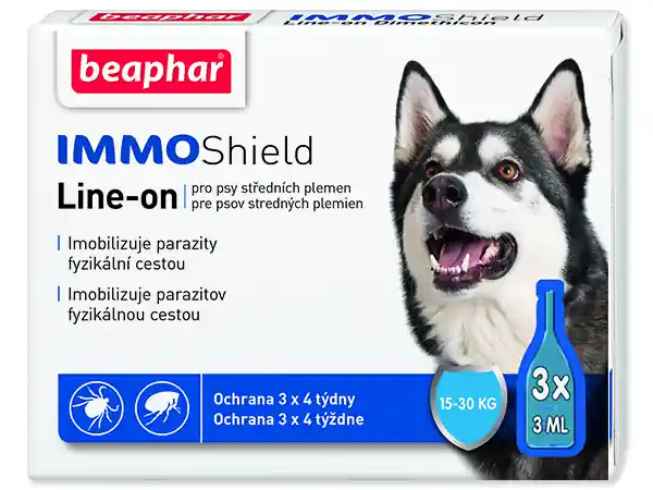 BEAPHAR Line-on IMMO Shield pro psy M 9ml Speciální Cena