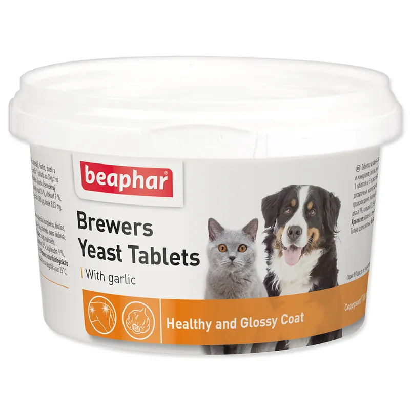 Tablety BEAPHAR Brewers Yeast Tabs 250ks Časově Omezené