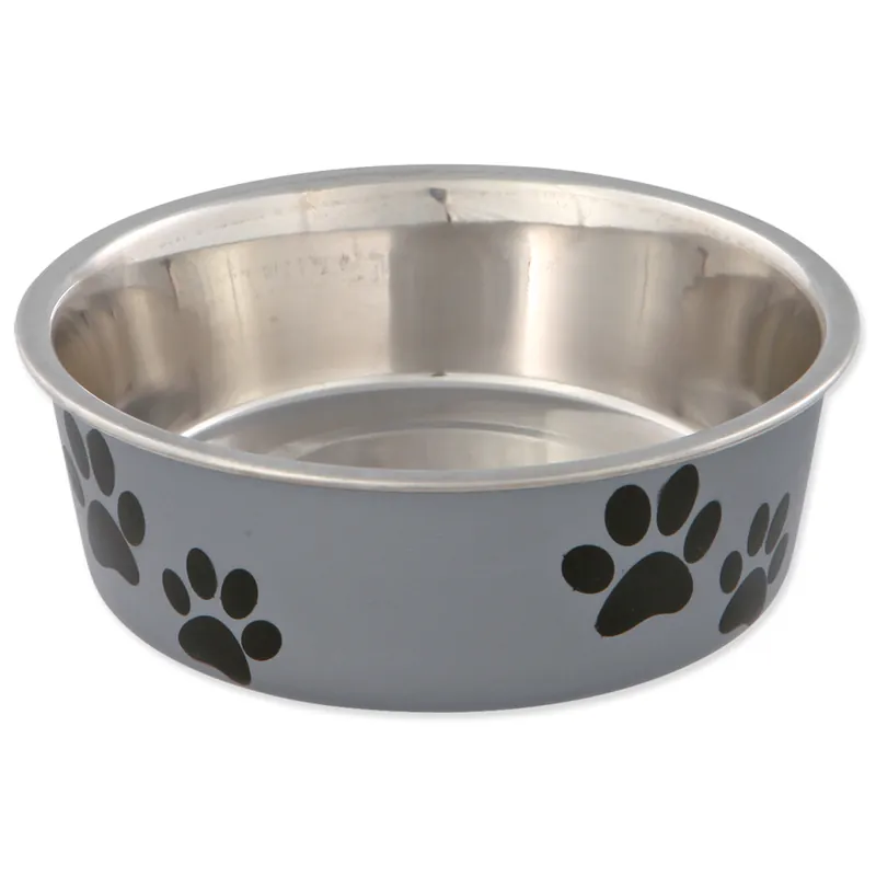 Akční Nabídka Miska TRIXIE nerezová - plastový povrch 21 cm