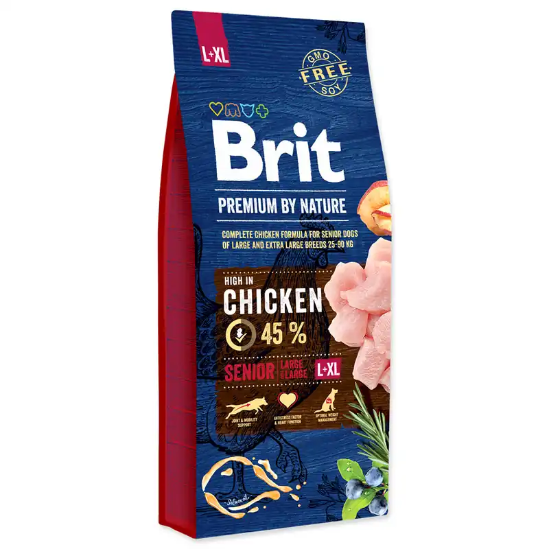 BRIT Premium by Nature Senior L+XL 15kg Nejprodávanější