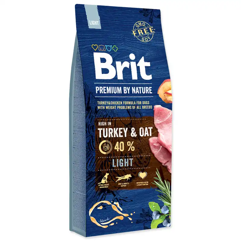 BRIT Premium by Nature Light 15kg Tovární Cena