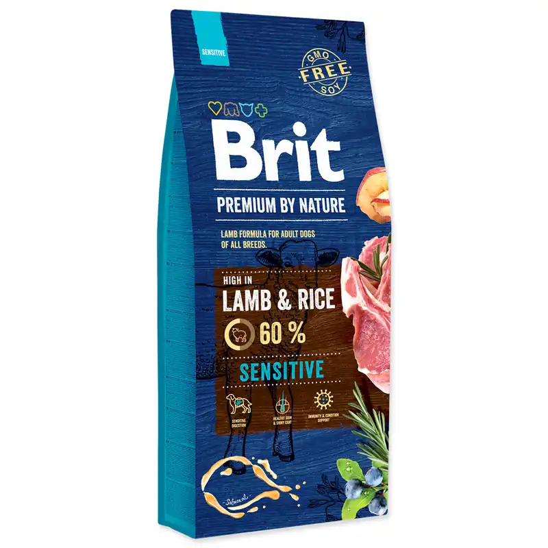 Bezpečná Platba BRIT Premium by Nature Sensitive Lamb 15kg