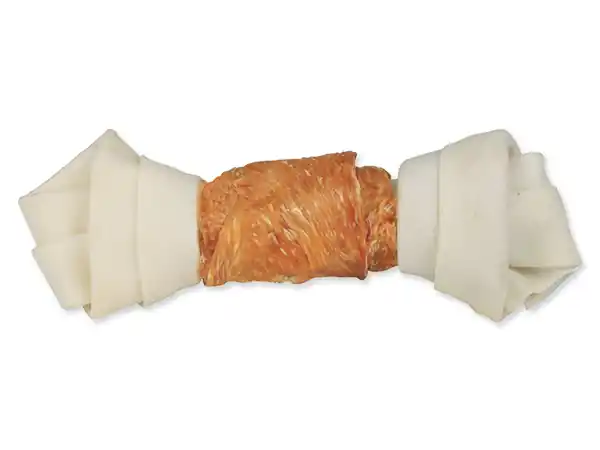 Akční Cena Kost TRIXIE Dog žvýkací obalená kuřecím masem 18 cm 120g