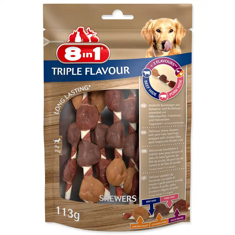 Objednat Nyní Špíz žvýkací 8in1 Triple Flavour 6ks