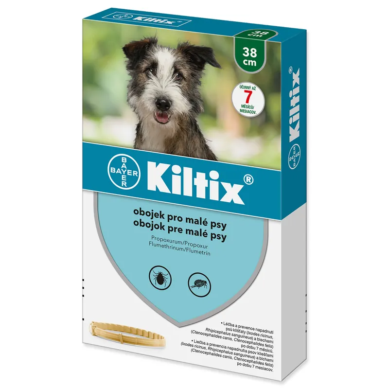 Nejlepší Cena Obojek BAYER KILTIX antiparazitní 38 cm