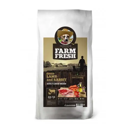 Časově Omezené FARM FRESH LAMB AND RABBIT ADULT LARGE BREED GRAIN FREE 15kg