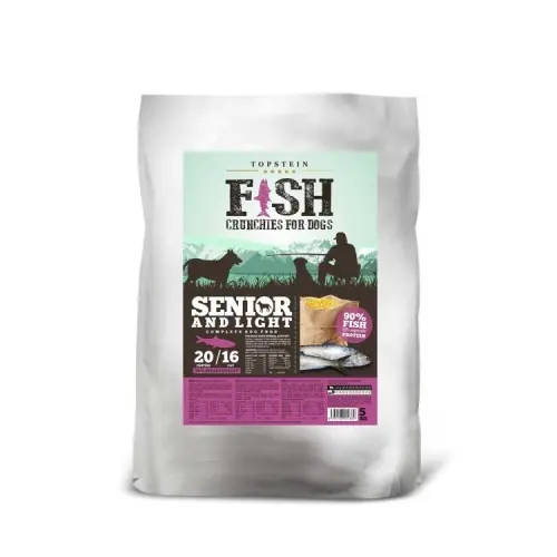 FISH CRUNCHIES FOR DOGS SENIOR AND LIGHT 15kg Značkový